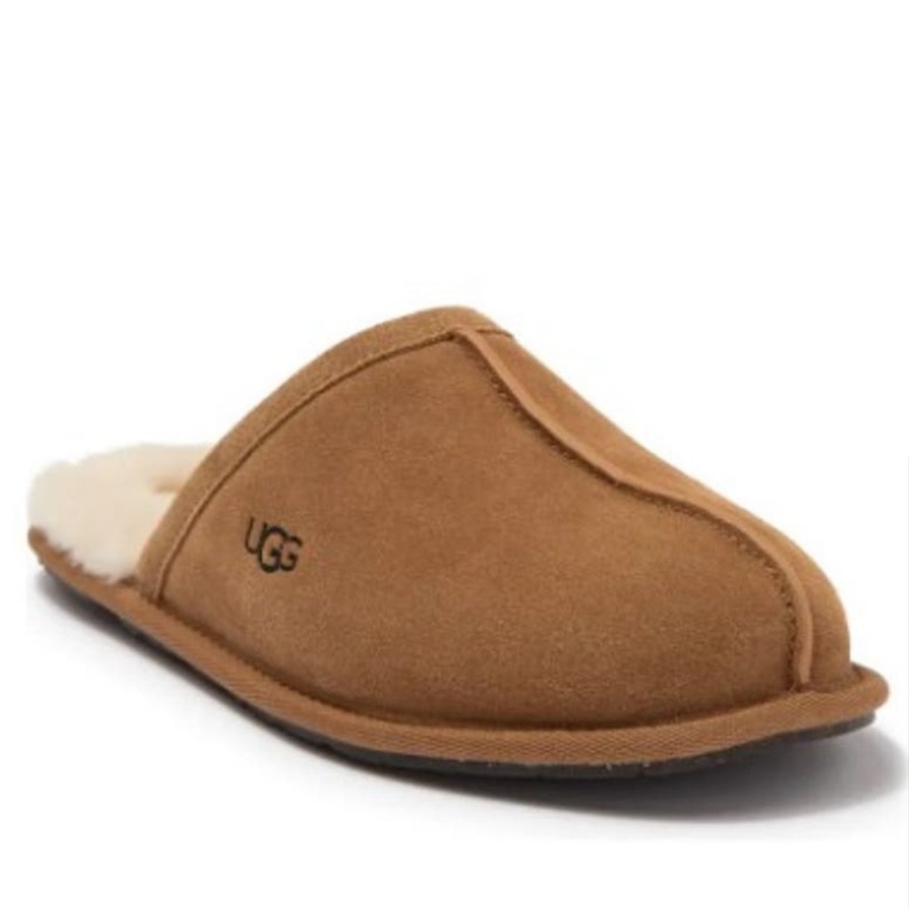 UGG Pearle Faux Fur Lined Scuff Slippers womens size 7 US